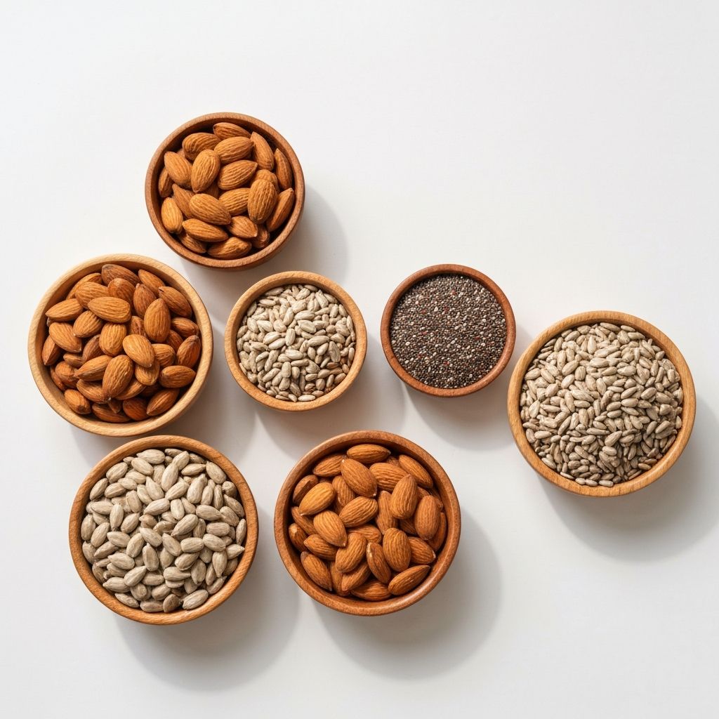 Assorted nuts and seeds